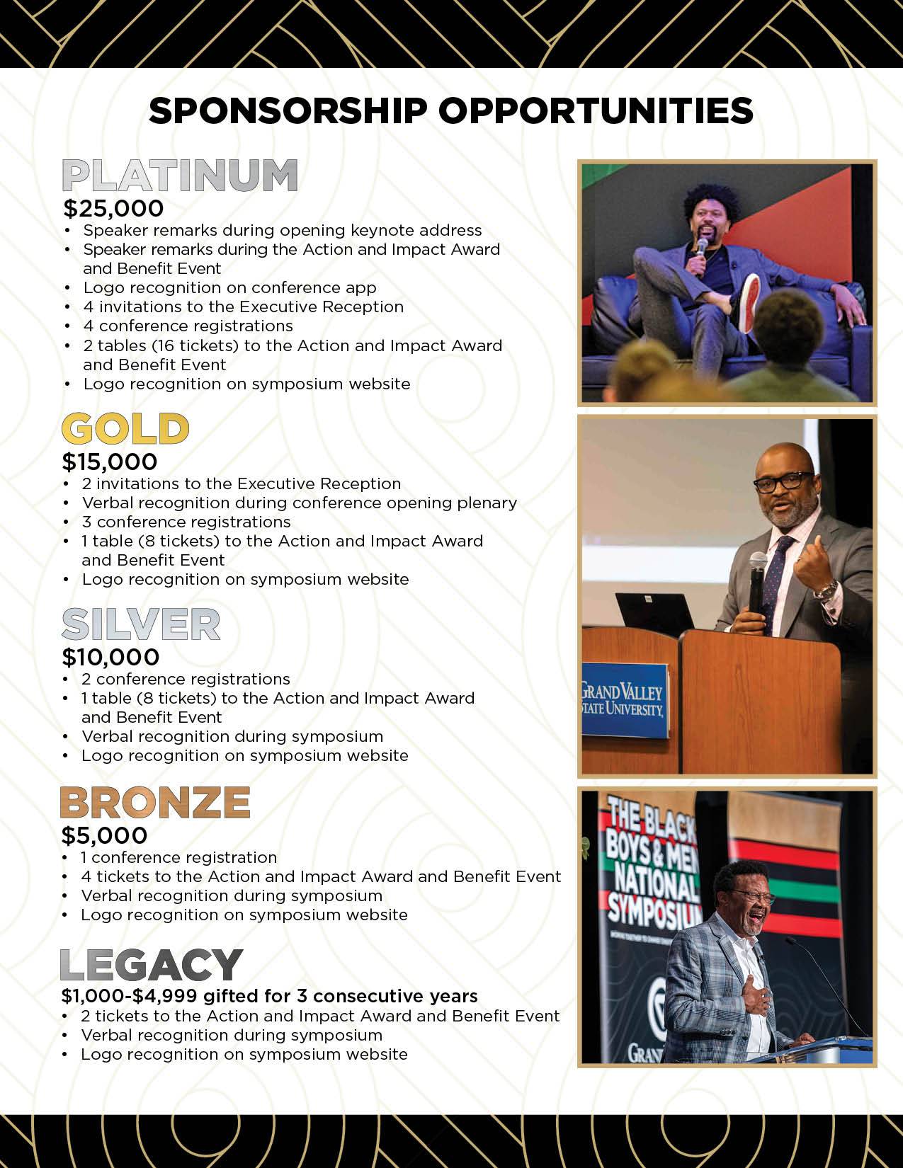 Sponsorship Opportunities